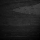 Fauteuil en cuir tressé Balka - Noir mat