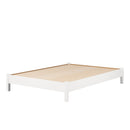 Munich - Full Platform Bed 54'' -- Pure White