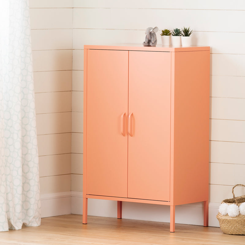 Crea - Metal 2-Door Accent Cabinet