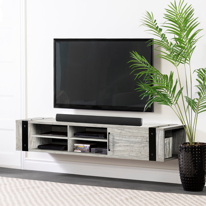 Console média murale 75"  Munich-Pin bord de mer
