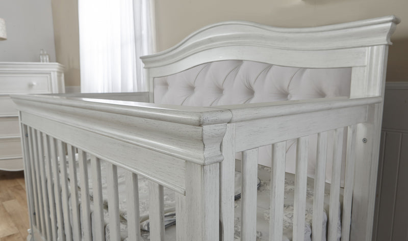 Crib and Double Dresser Dimante Vintage White