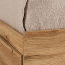 Lit matelot 3 tiroirs simple 39" Tassio - Chêne nordique