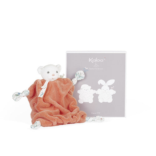 Doudou Plume - Ourson Corail