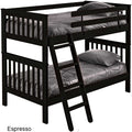 Lit superposé 39''/39'' Mission - Espresso — Crate Designs