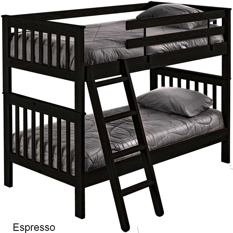 39''/39'' Bunk Bed Mission - Espresso
