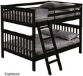 Lit superposé 54''/54'' Mission - Espresso — Crate Designs
