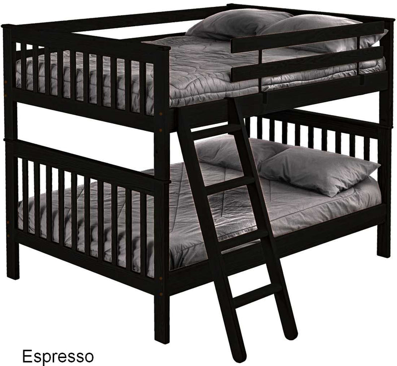 54''/54'' Bunk Bed Mission - Espresso