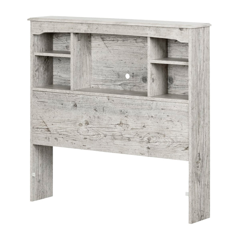 Tête de lit bibliothèque simple 39" Aviron - Pin bord de mer