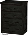 Commode 4 tiroirs - Espresso — Crate Designs