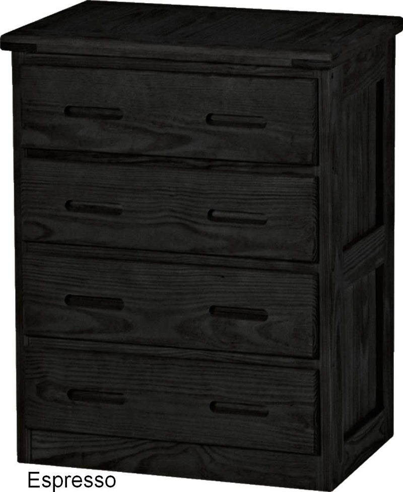 4 drawers Chest - Espresso