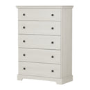 Avilla - Chest of 5 drawers - Winter oak