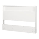 Tête de lit double/queen 54"/60" Holland - Blanc solide