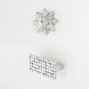 Lit mezzanine avec bureau simple 39" Tiara - Blanc solide