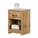 Tassio 1-Drawer Nightstand - Nordic Oak
