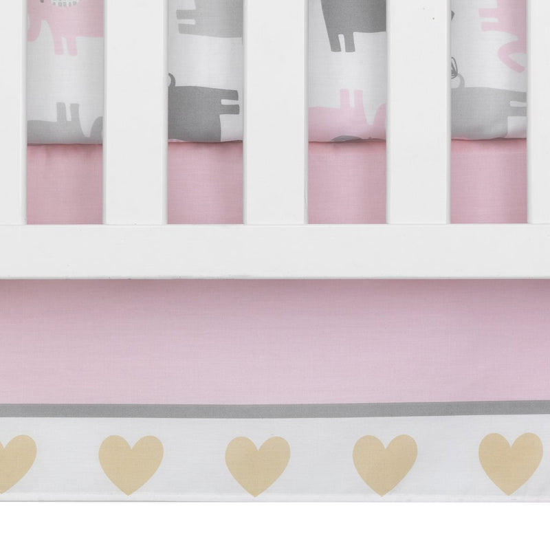 3-Piece Crib Bedding Set - Eloise