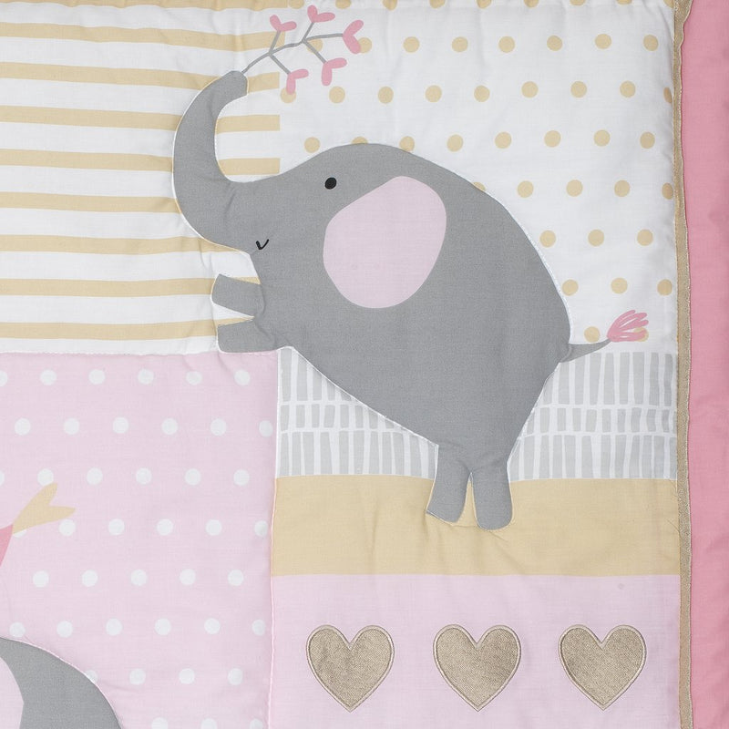 3-Piece Crib Bedding Set - Eloise