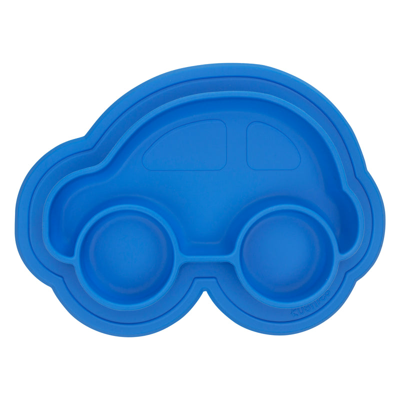 Assiette en silicone Siliplate - Voiture