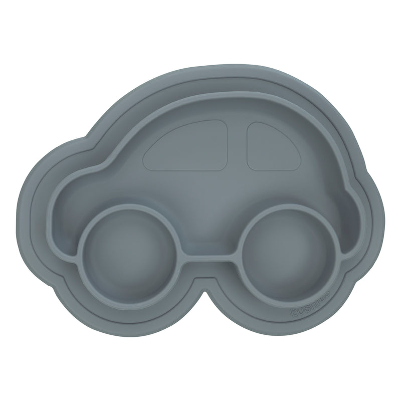 Assiette en silicone Siliplate - Voiture