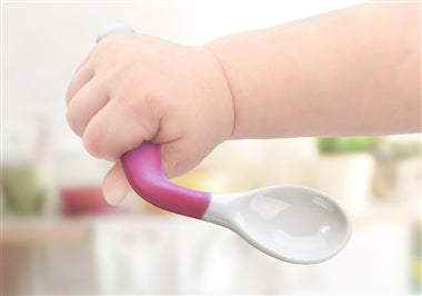 Silibend Bendable Spoon 2-Pack | Blue/Grey