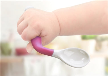 Silibend Bendable Spoon 2-Pack | Pink/Lilac