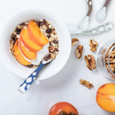 Paquet de 2 cuillères Silibend - Gris taupe et vieu rose