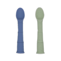 Silipop - 2Pack - Bleu mineral et Vert emeraude — Kushies Baby