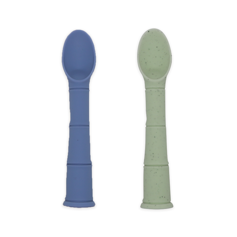 Silipop - 2Pack - Bleu mineral et Vert emeraude
