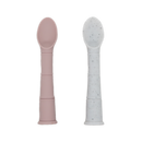 Paquet de 2 cuillères Silipop - Rose et Gris
