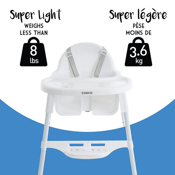 Cosco Canteen High Chair - White