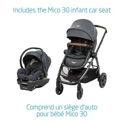 Maxi Cosi Zelia Max 5-in-1 Travel System - Northern Gray