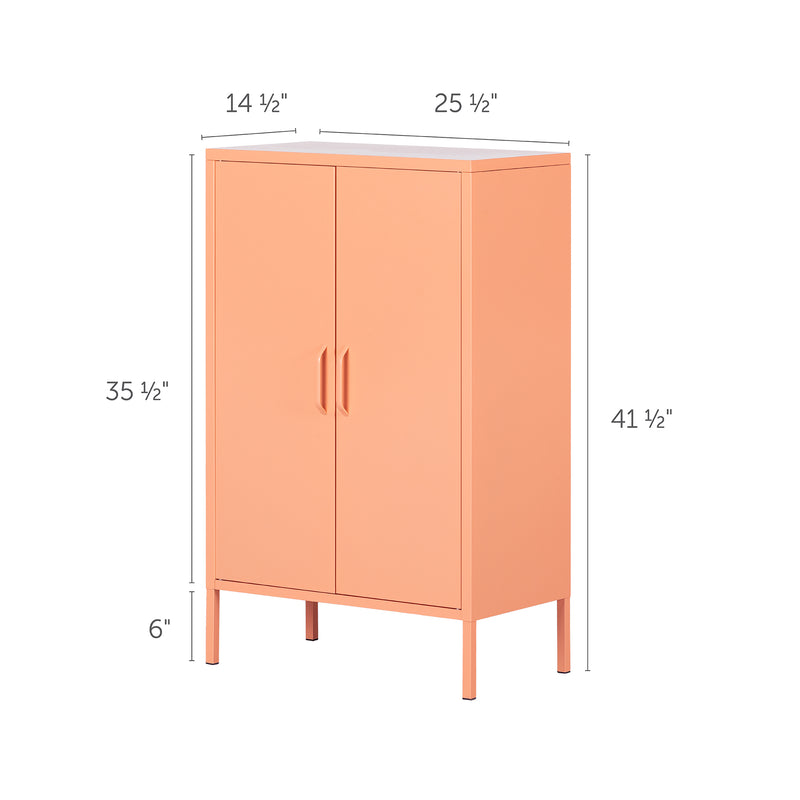 Crea - Metal 2-Door Accent Cabinet