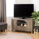 Meuble TV en coin 55" Lionel - Chêne vieilli