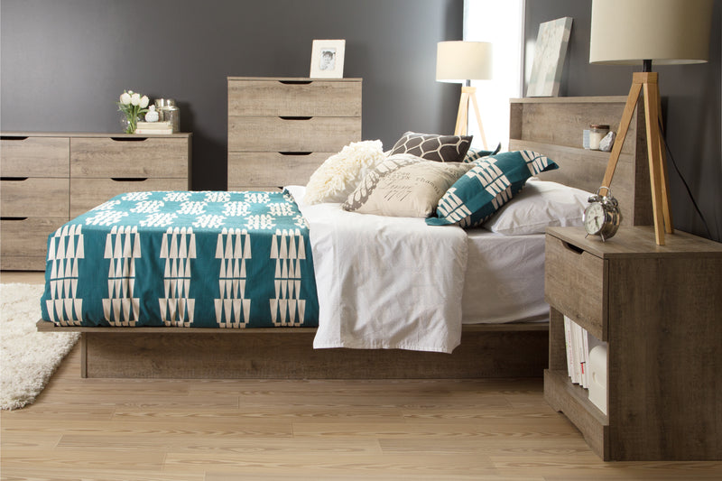 6-Drawer Double Dresser  Holland Weathered Oak 9075010