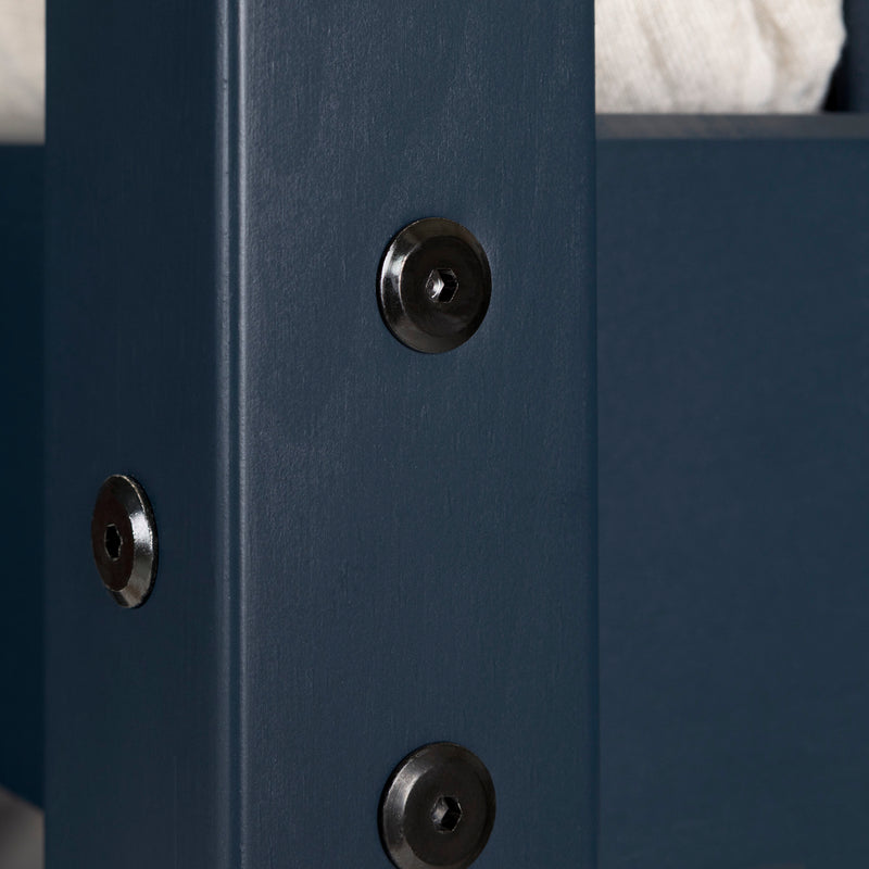 Solid Wood Bunk Beds 39'' Summer Breeze Navy Blue 11820