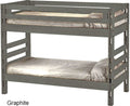 Lit superposé 39''/39" - Graphite — Crate Designs