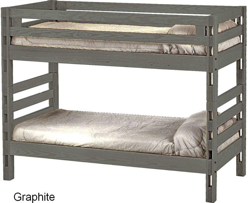 39''/39" Bunk bed - Graphite