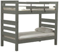 Lit superposé 39''/39'' TimberFrame - Graphite — Crate Designs