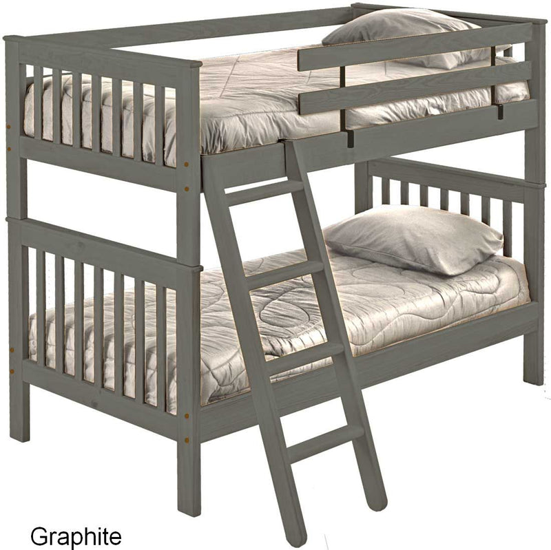 39''/39'' Bunk Bed Mission - Graphite