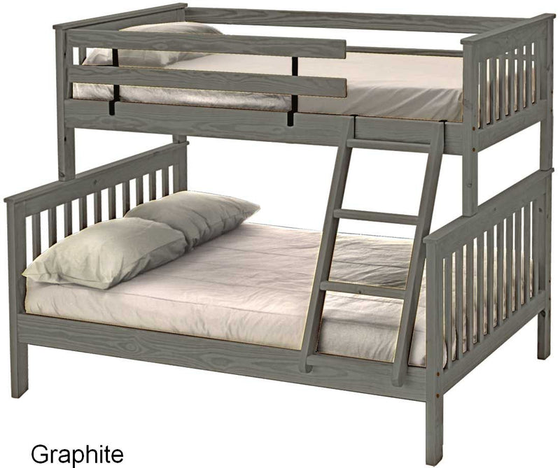 39''/54'' Bunk Bed Mission - Graphite