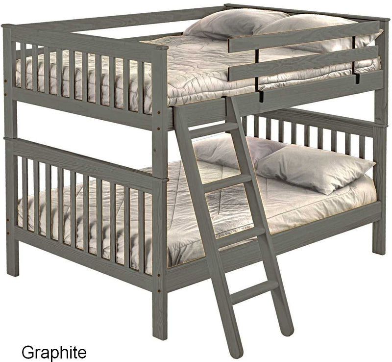 54''/54'' Bunk Bed Mission - Graphite