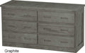 Bureau 6 tiroirs - Graphite — Crate Designs