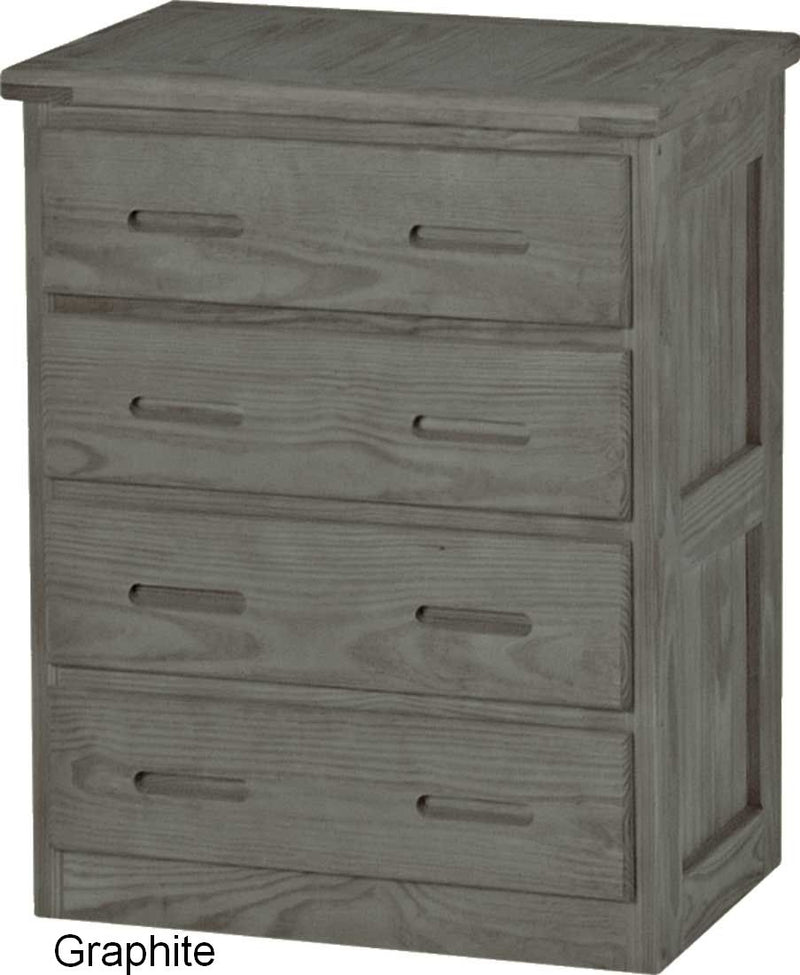 4 drawers Chest - Graphite