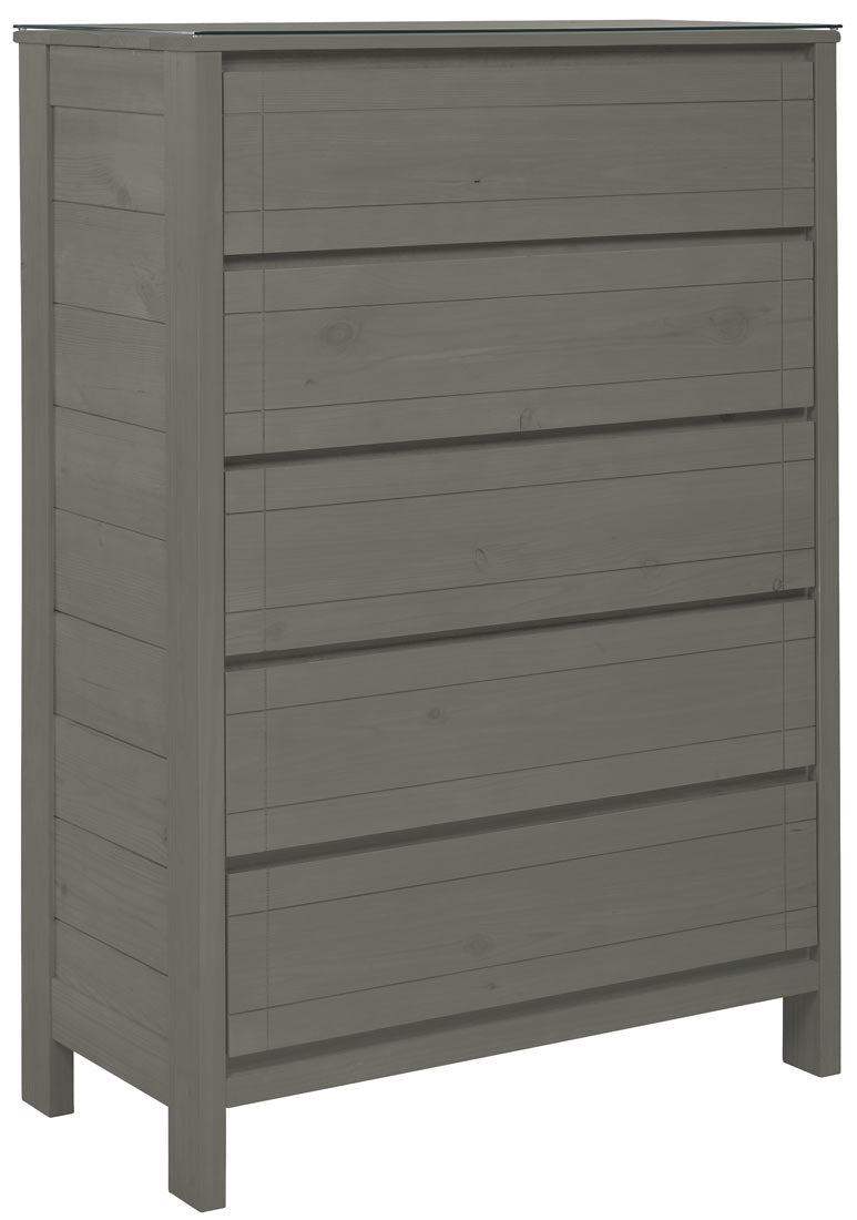 Commode 5 tiroirs WildRoots - Graphite