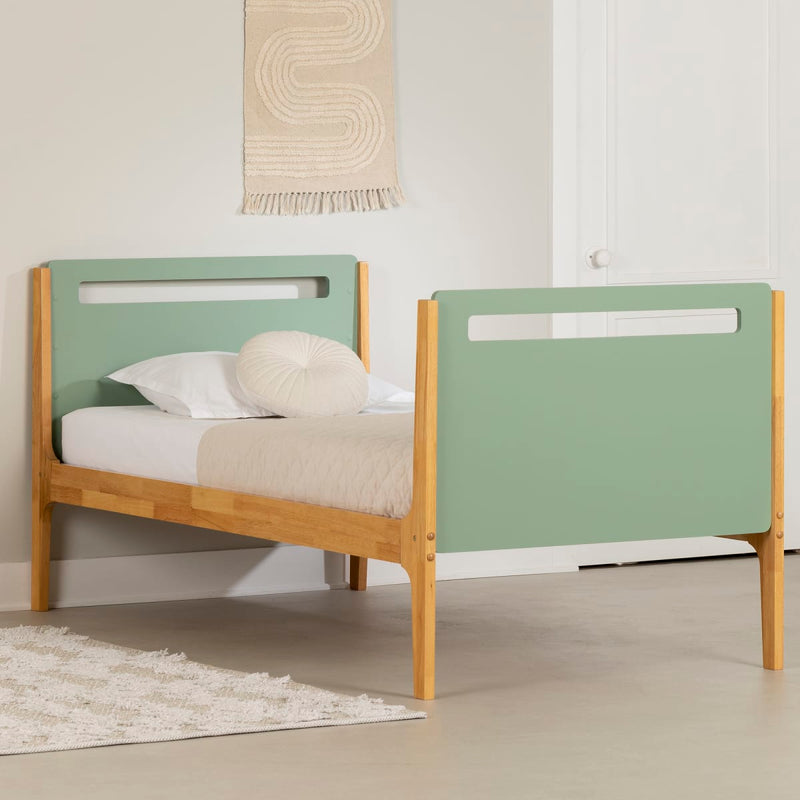 Bebble - Modern Bunk Beds -- White and Natural