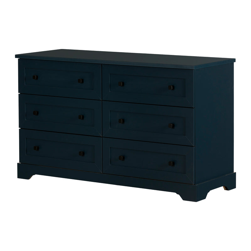 Commode double Hazen - Bleu marin