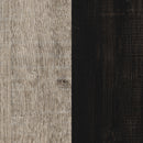 6-Drawer Double Dresser  Londen Weathered Oak and Ebony 12229