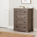 Commode 4 tiroirs Hazen -Chêne d'automne