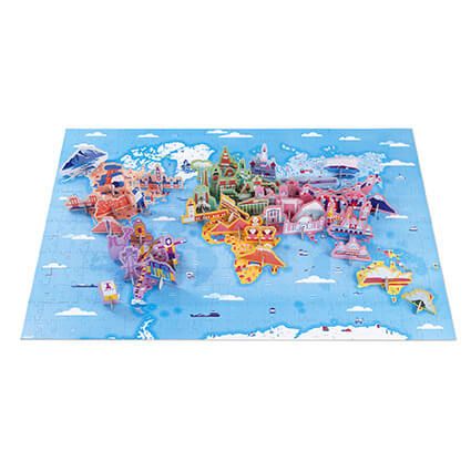 350 pc 3D Educational Puzzle World Curiosities