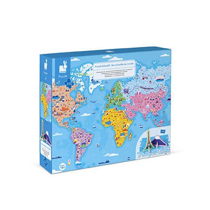 350 pc 3D Educational Puzzle World Curiosities