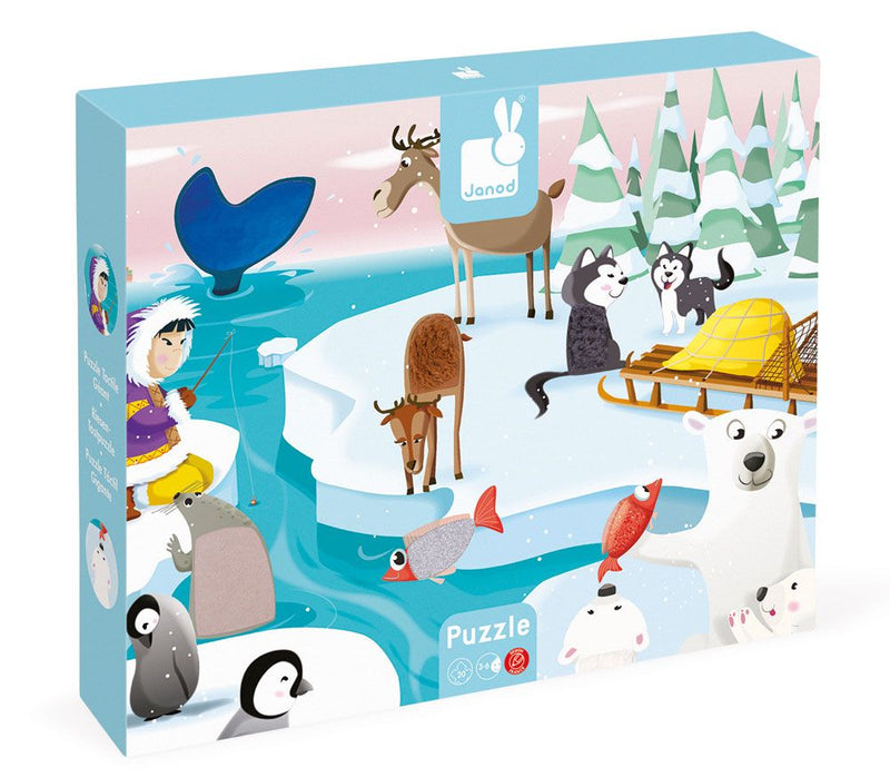 Tactile puzzle - Life on the ice floe
